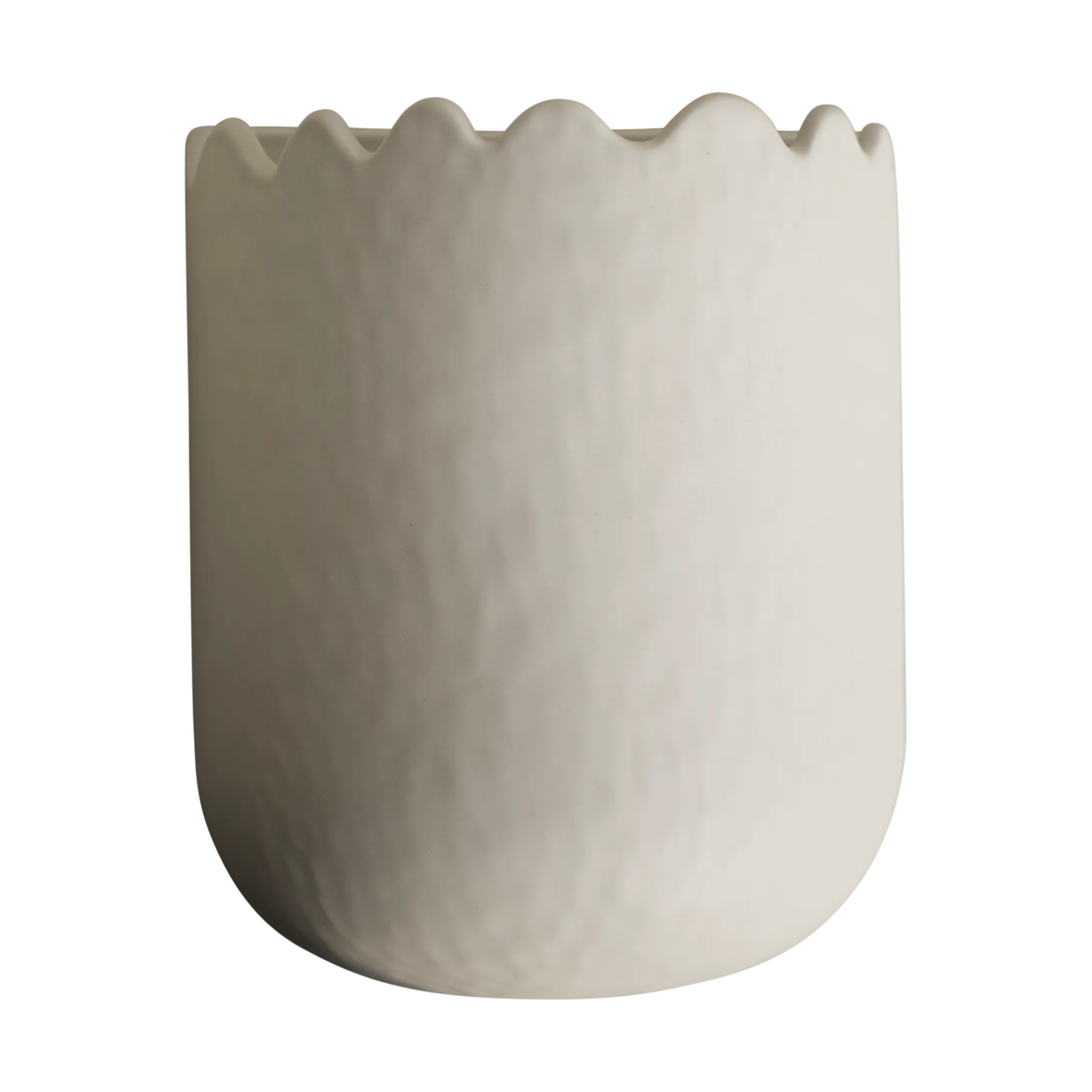 Pot de mur Flowery 19 cm, Crème DBKD