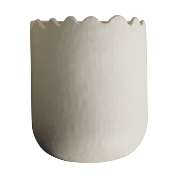 Pot de mur Flowery 19 cm - Crème - DBKD