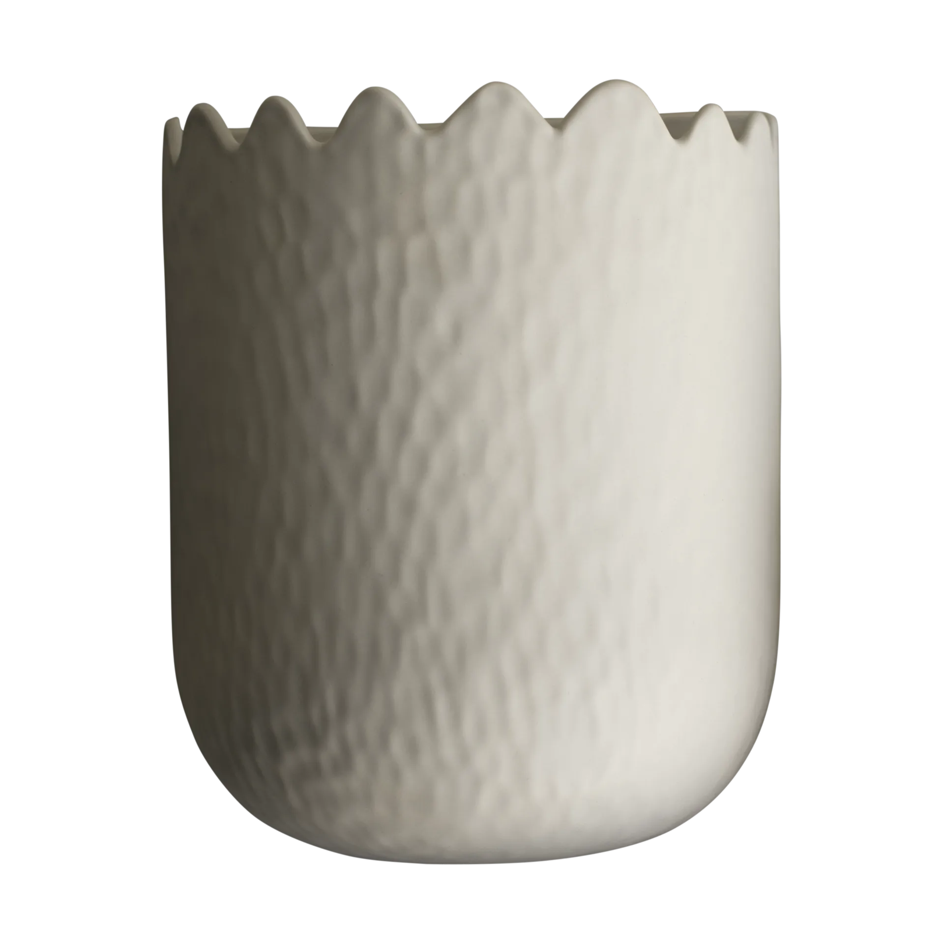 Pot de mur Flowery 24 cm, Crème DBKD