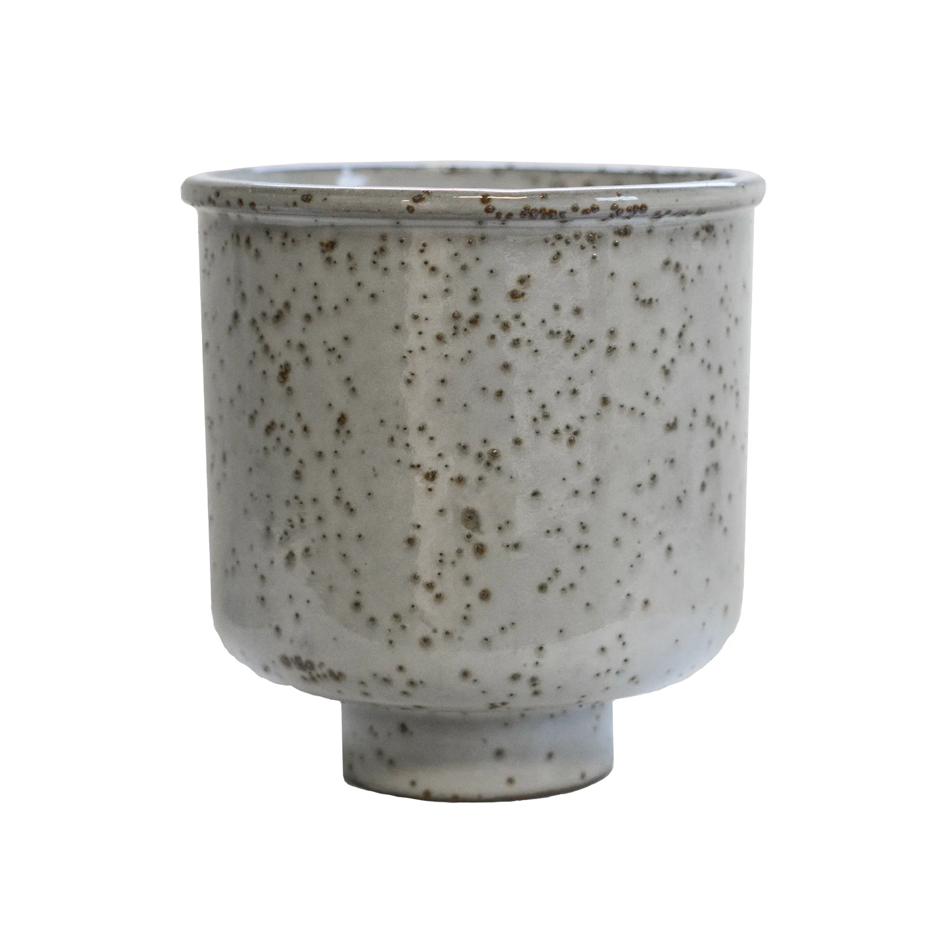 Pot en céramique Basic Ø15, Stone DBKD