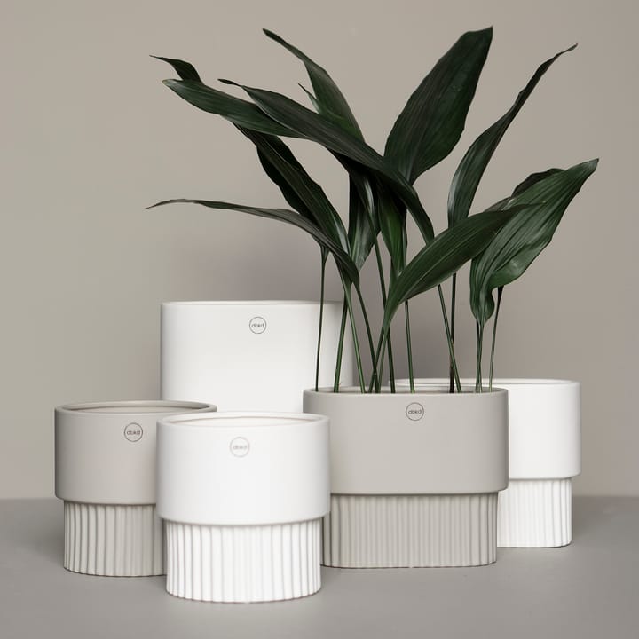 Pot Front Ø16, White DBKD