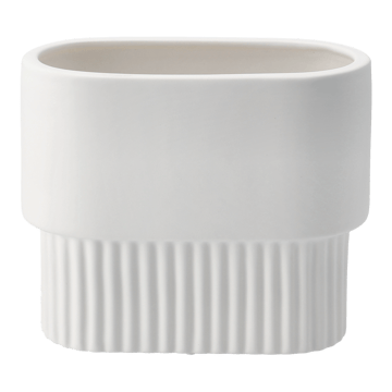 Pot Front oval bas - White - DBKD