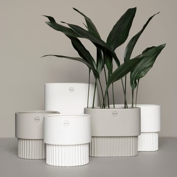 Pot Front oval haut - White - DBKD