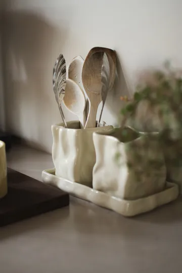 Pot Herb 3 pièces - Creme - DBKD