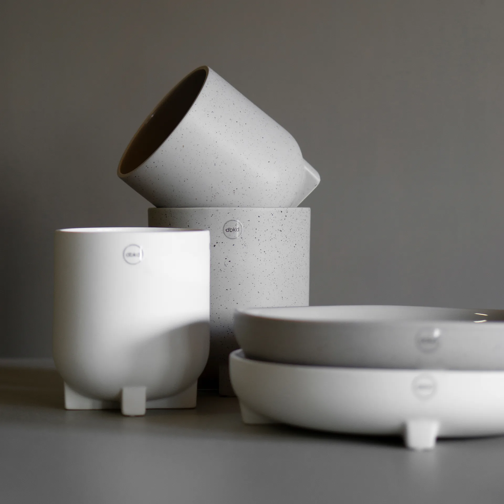 Pot Plus Ø14 cm, Mole dot DBKD