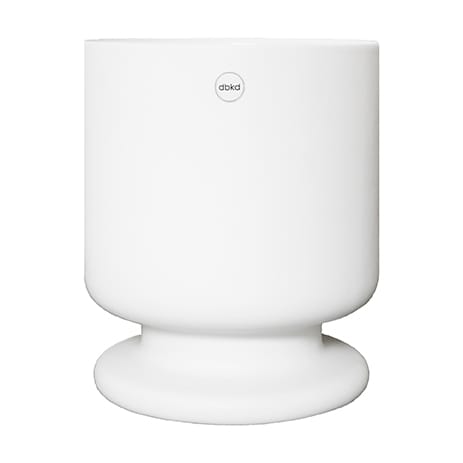 Pot Soft blanc Ø15 cm, Moyen DBKD