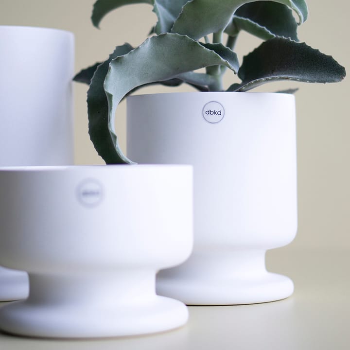 Pot Soft blanc Ø15 cm, Moyen DBKD