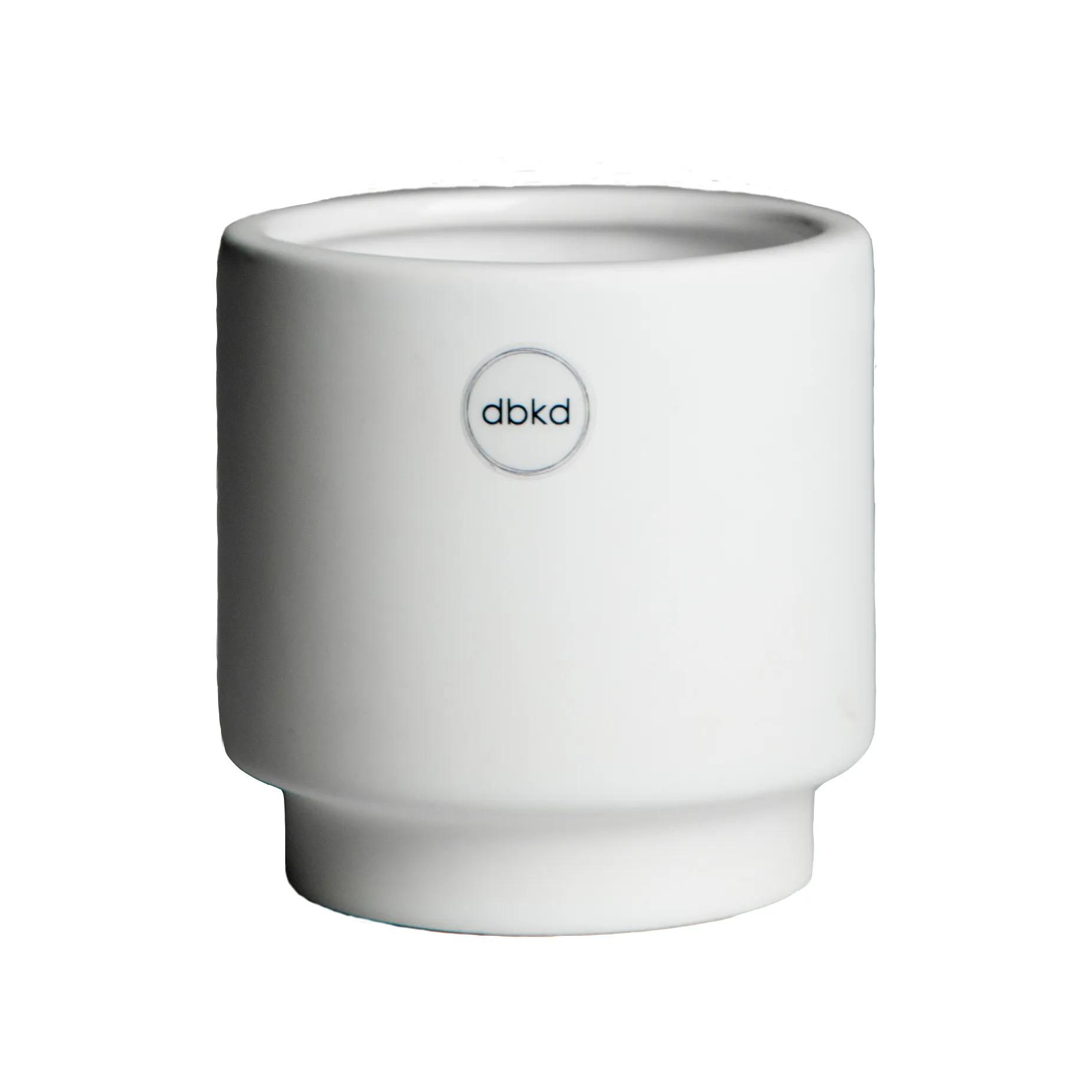 Pot Solid white, Petit ø10 cm DBKD