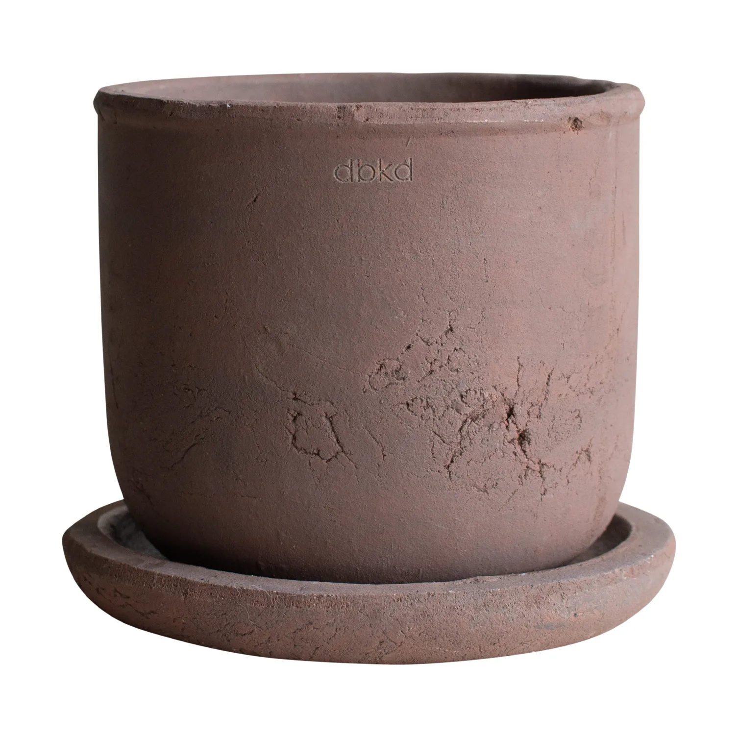 Pot Terra, Brown, Ø16x16 cm DBKD