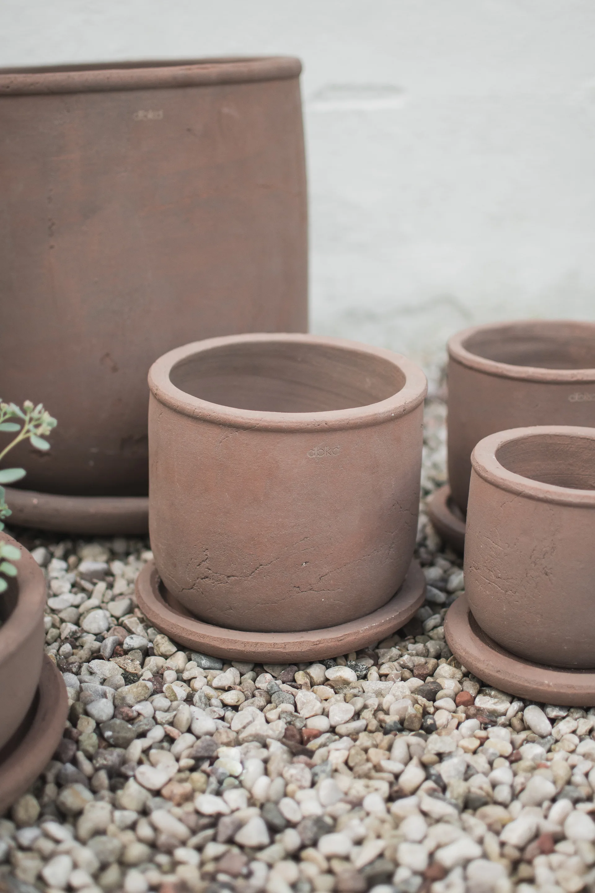 Pot Terra, Brown, Ø18x18 cm DBKD