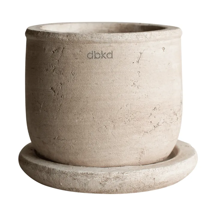 Pot Terra - Sand, Ø14x14 cm - DBKD