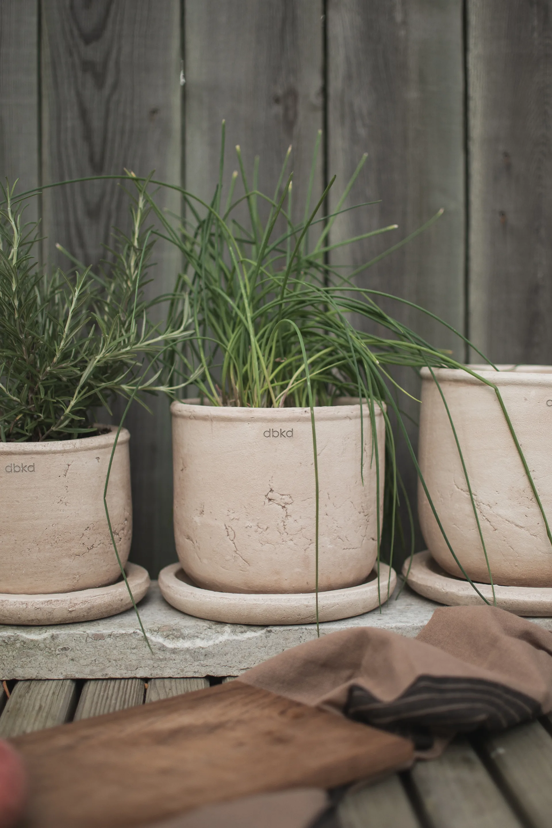 Pot Terra, Sand, Ø16x16 cm DBKD