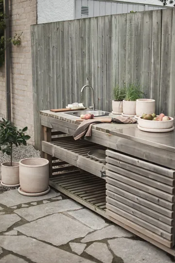 Pot Terra - Sand, Ø16x16 cm - DBKD