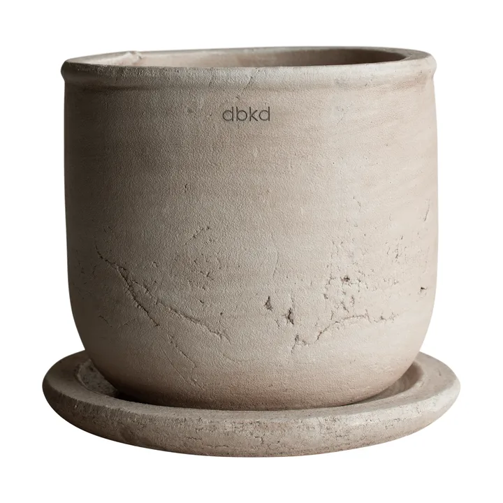 Pot Terra - Sand, Ø18x18 cm - DBKD