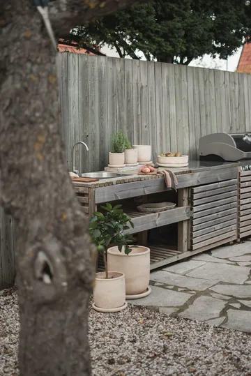 Pot Terra - Sand, Ø23x26 cm - DBKD