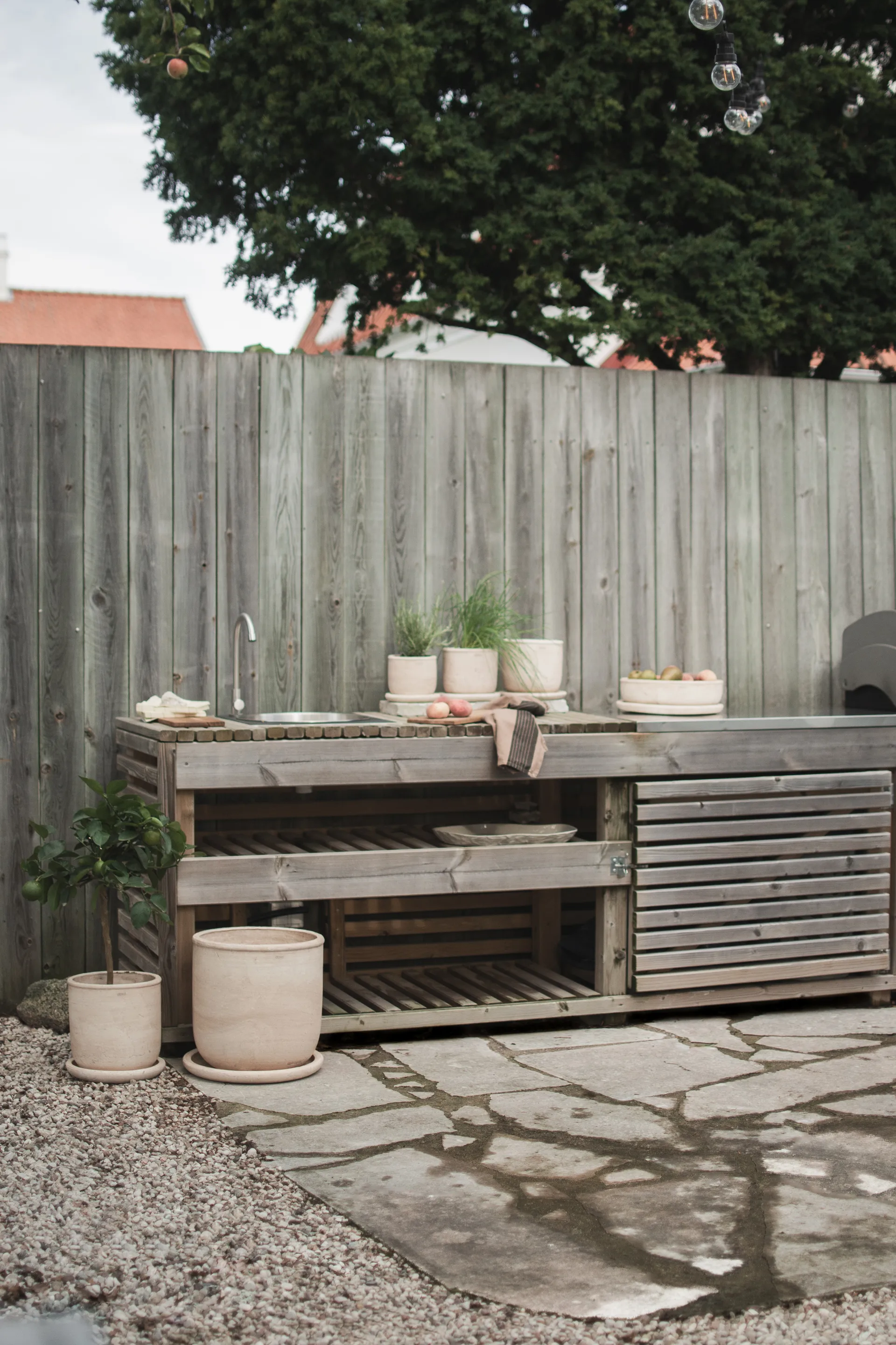 Pot Terra, Sand, Ø23x26 cm DBKD