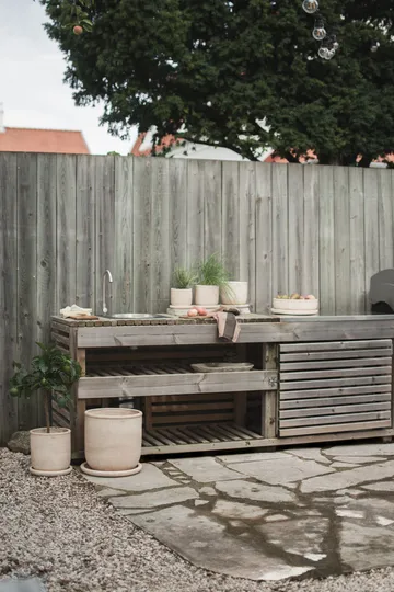 Pot Terra - Sand, Ø23x26 cm - DBKD