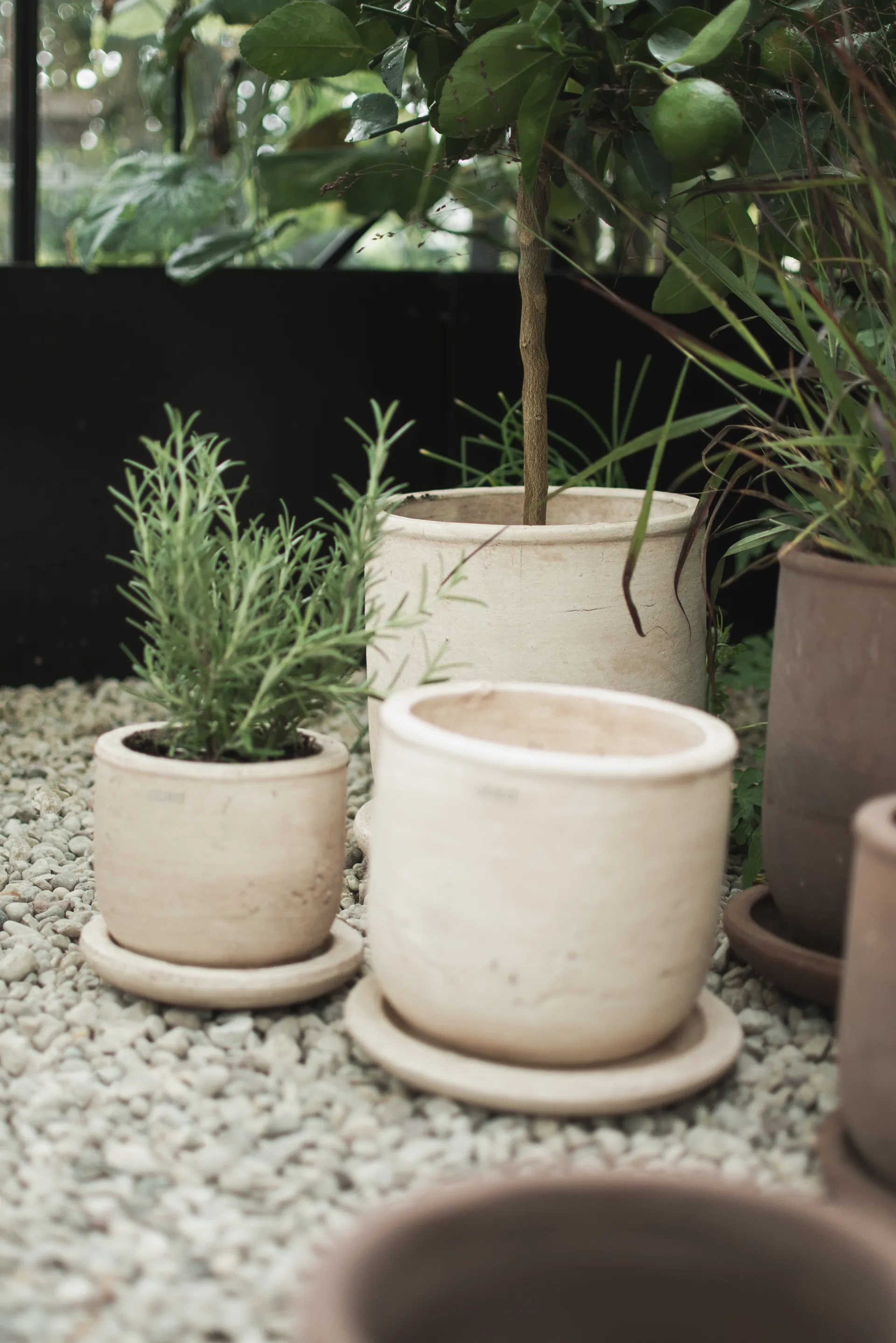 Pot Terra, Sand, Ø23x26 cm DBKD