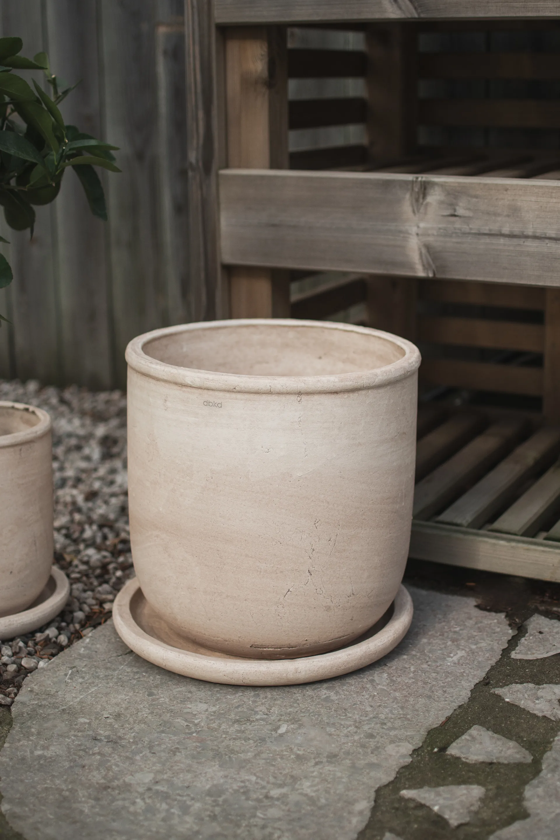 Pot Terra, Sand, Ø33x36 cm DBKD