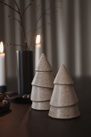 Sapin de Noël Narrow beige - Large 14 cm - DBKD