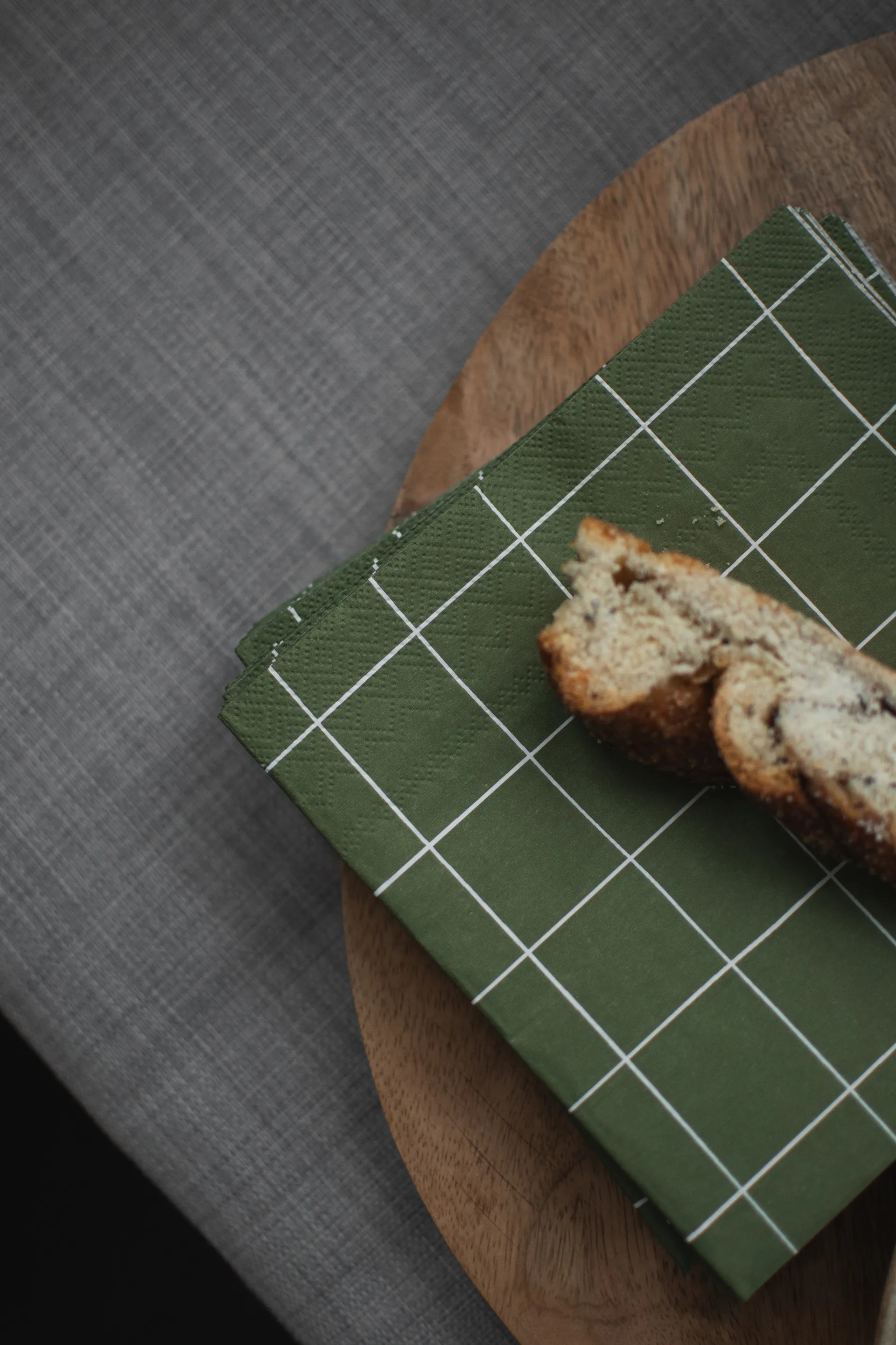 Serviette en papier carrée 33x33 cm Lot de 20, Green DBKD