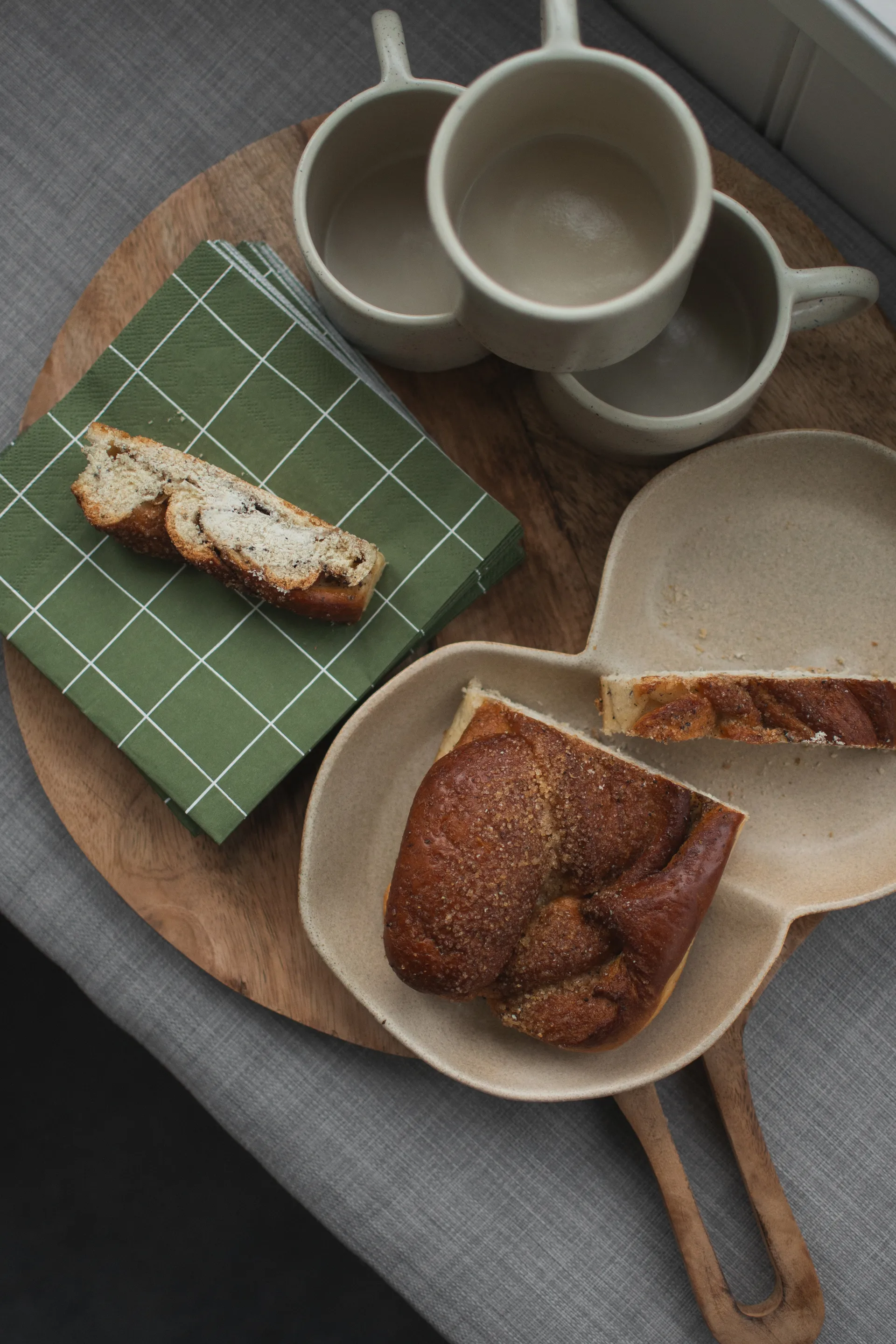 Serviette en papier carrée 33x33 cm Lot de 20, Green DBKD