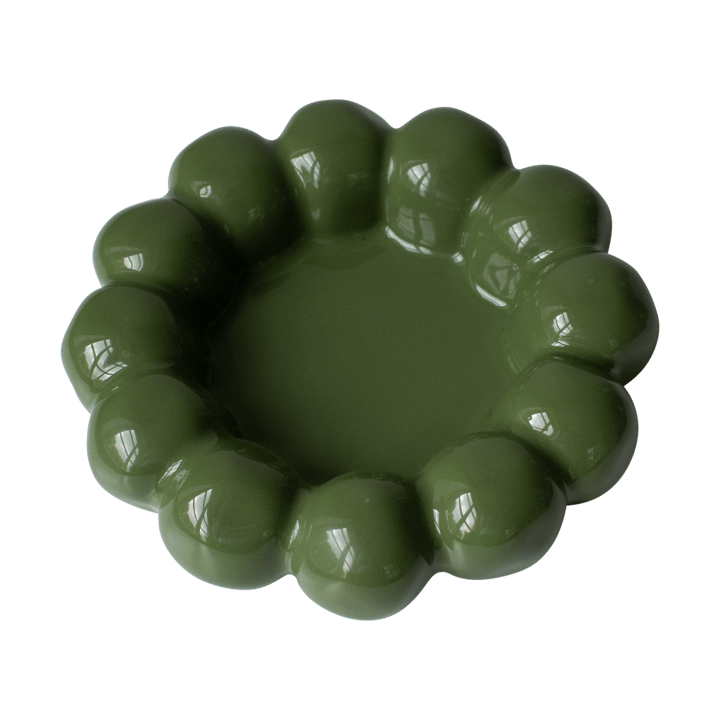 Support pour bougies Bright Ø17 cm - Shiny green - DBKD