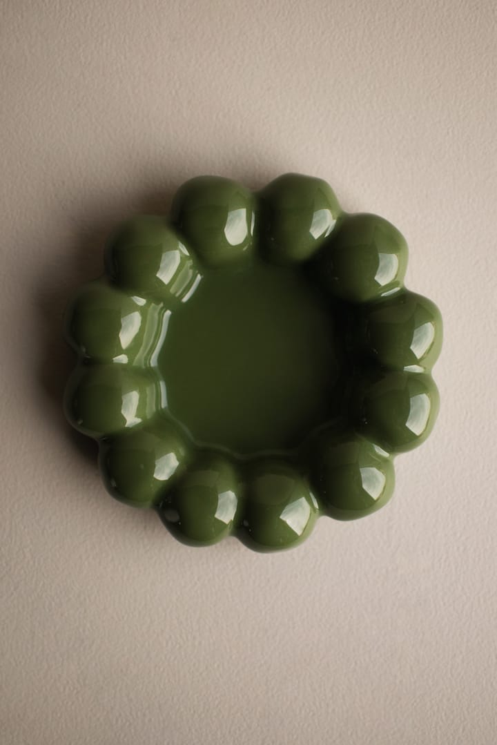 Support pour bougies Bright Ø17 cm, Shiny green DBKD
