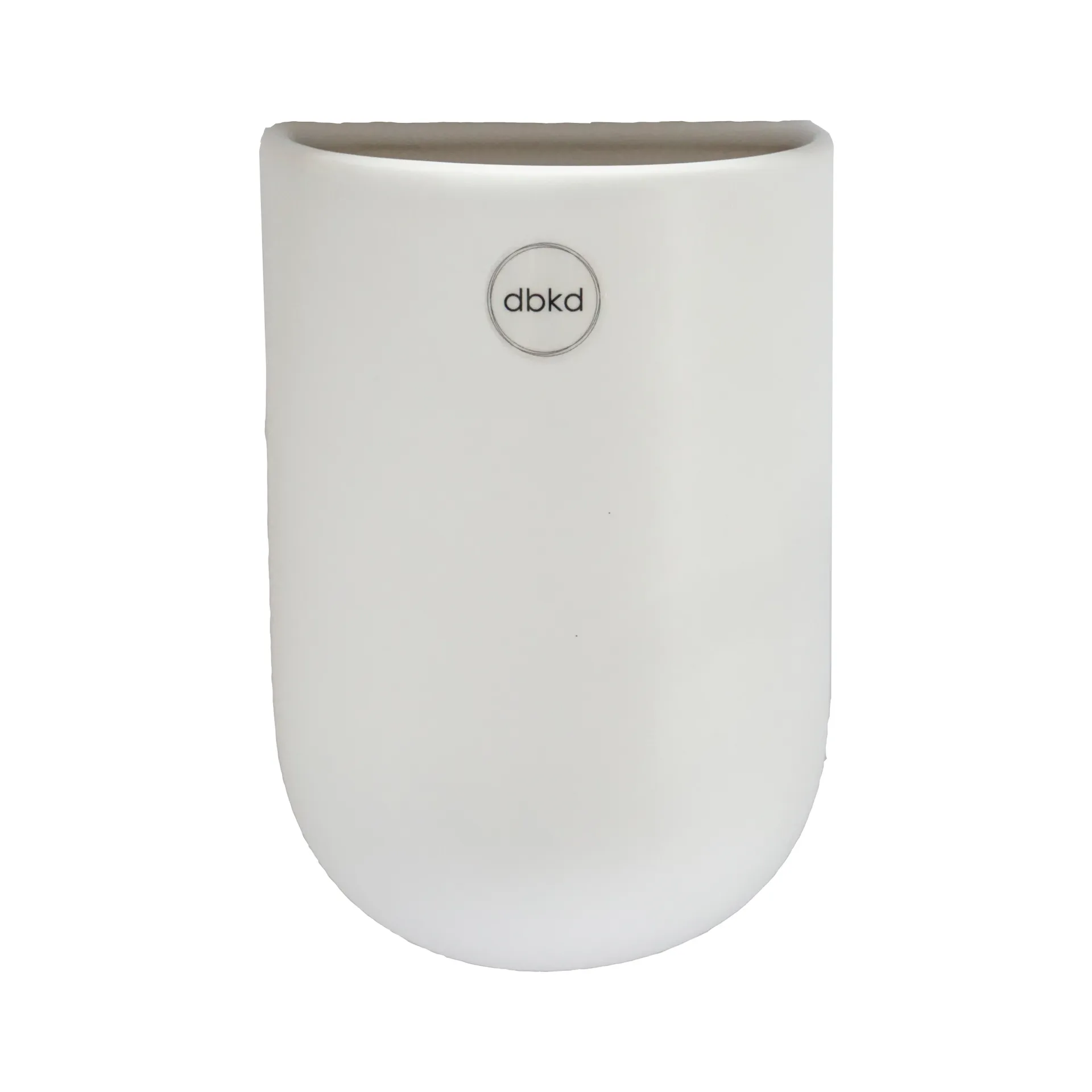 Suspension pot de fleur blanc Cut, Moyen DBKD