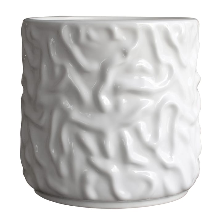 Swoon cache-pot Ø23 cm - Blanc brillant - DBKD