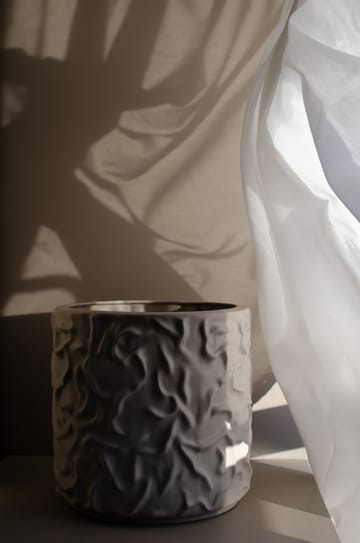 Swoon cache-pot Ø23 cm - Matte mole - DBKD