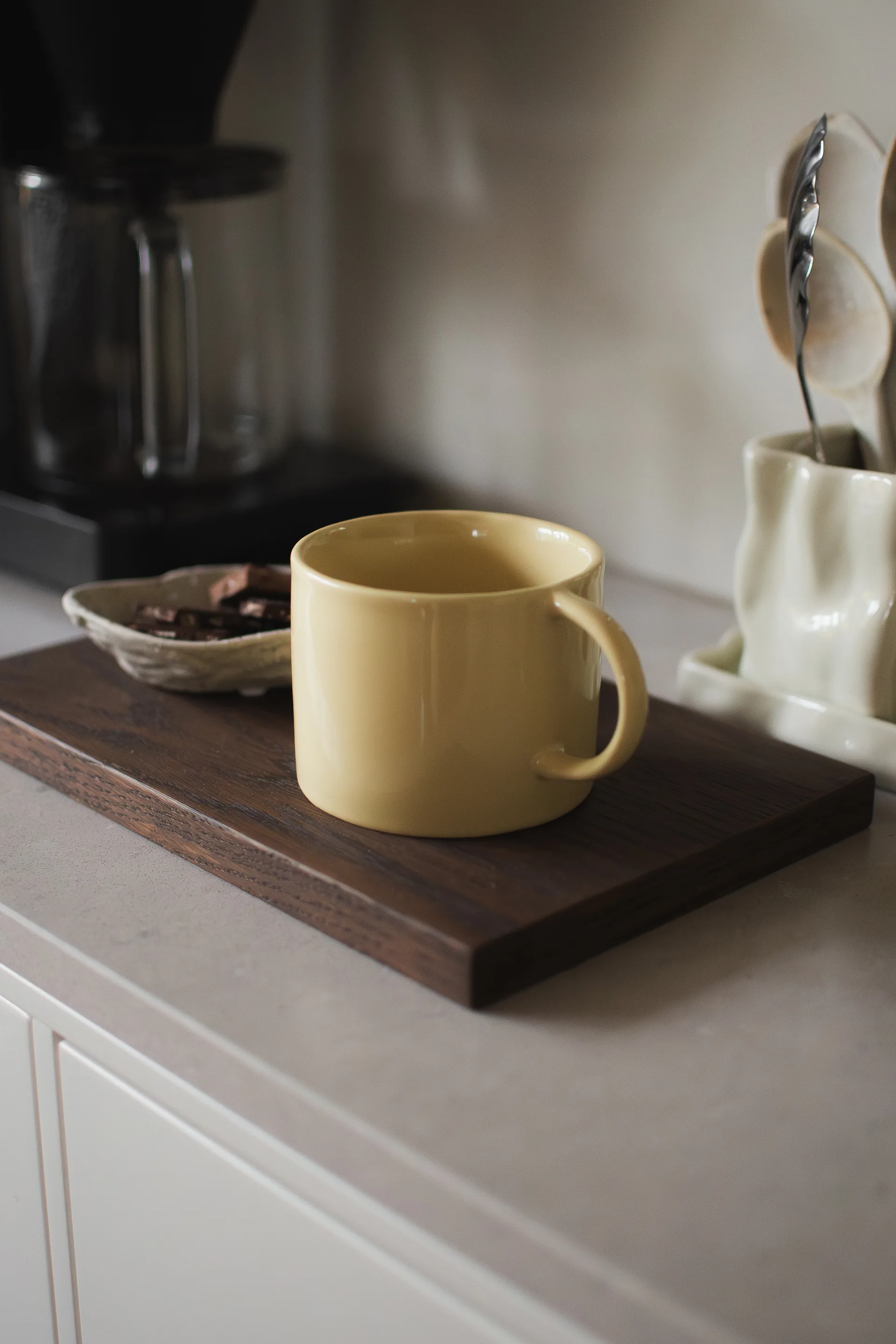 Tasse en céramique Mug, Yellow DBKD