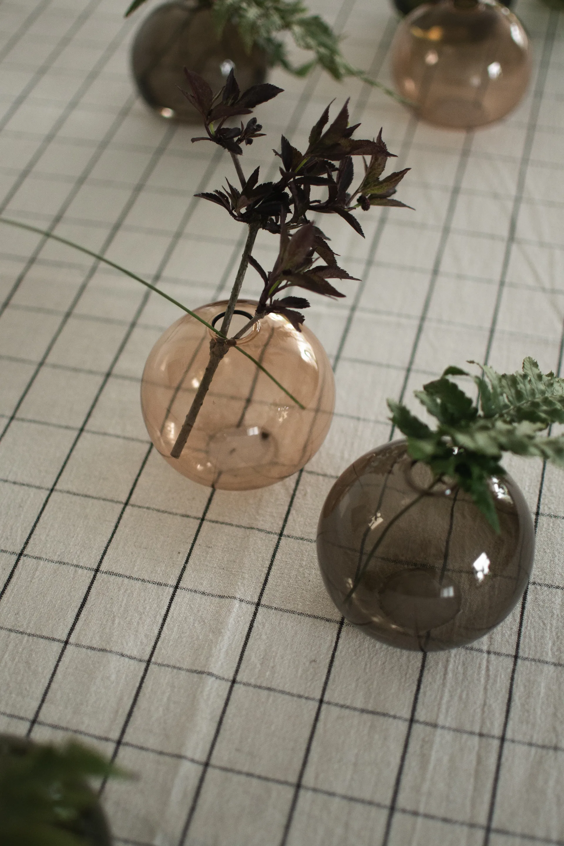 Vase Ball Ø10 cm, Beige DBKD