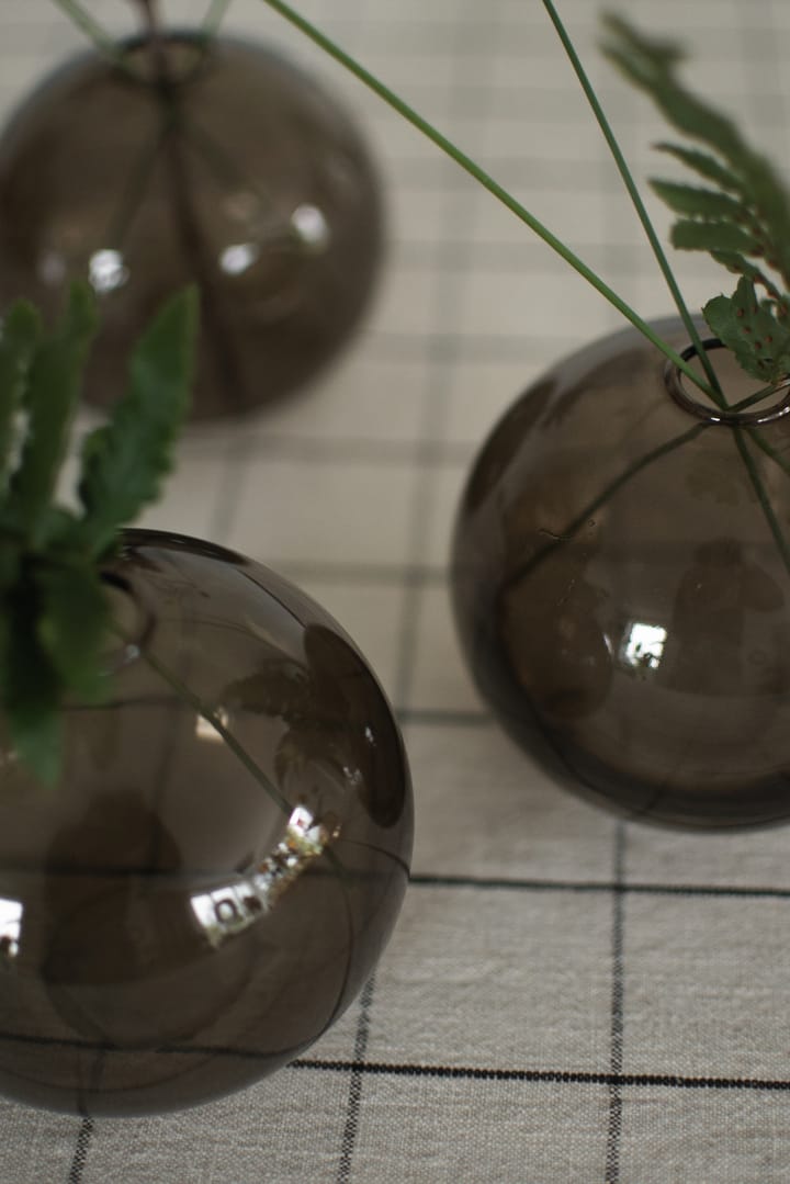 Vase Ball Ø10 cm, Brown DBKD