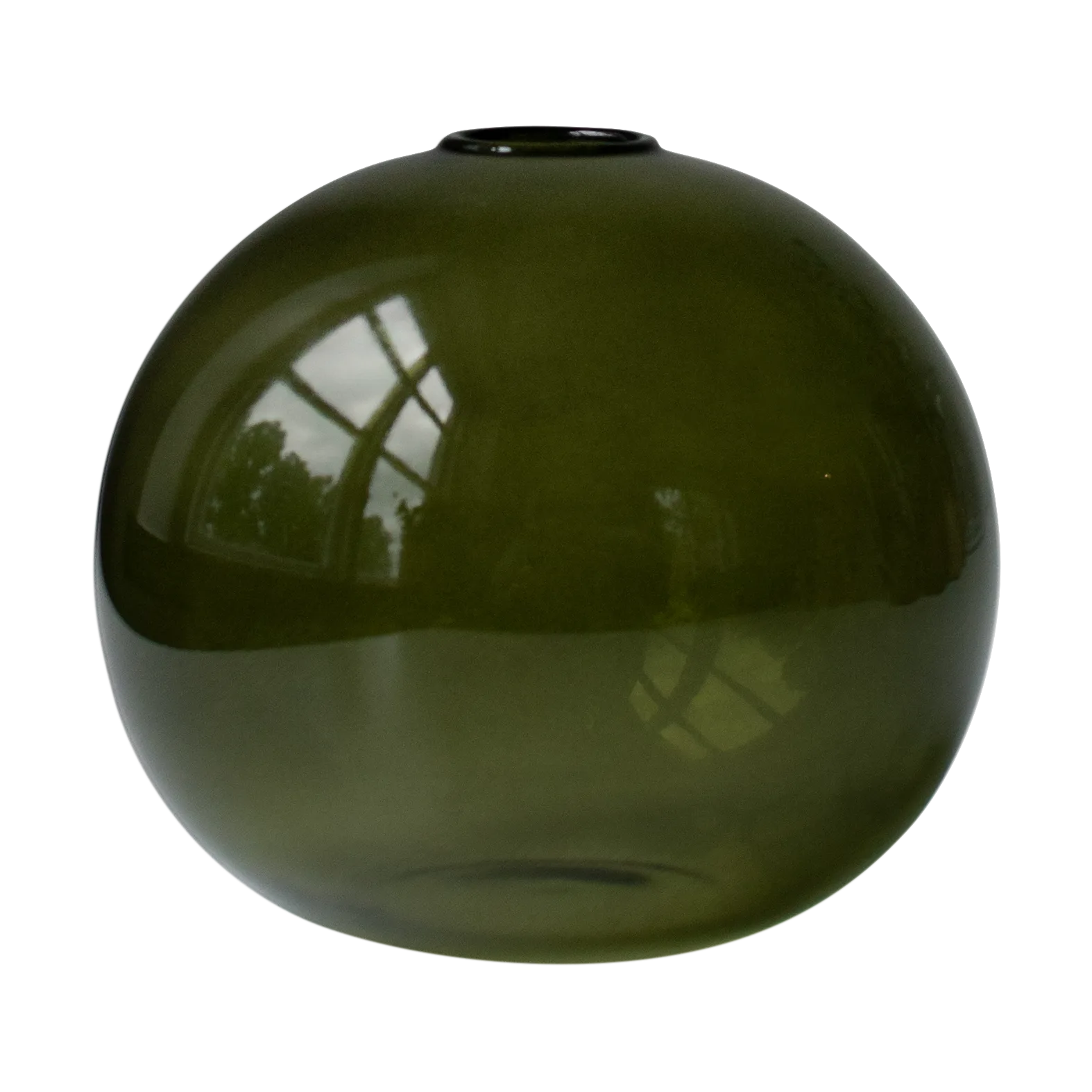 Vase Ball Ø10 cm, Green DBKD