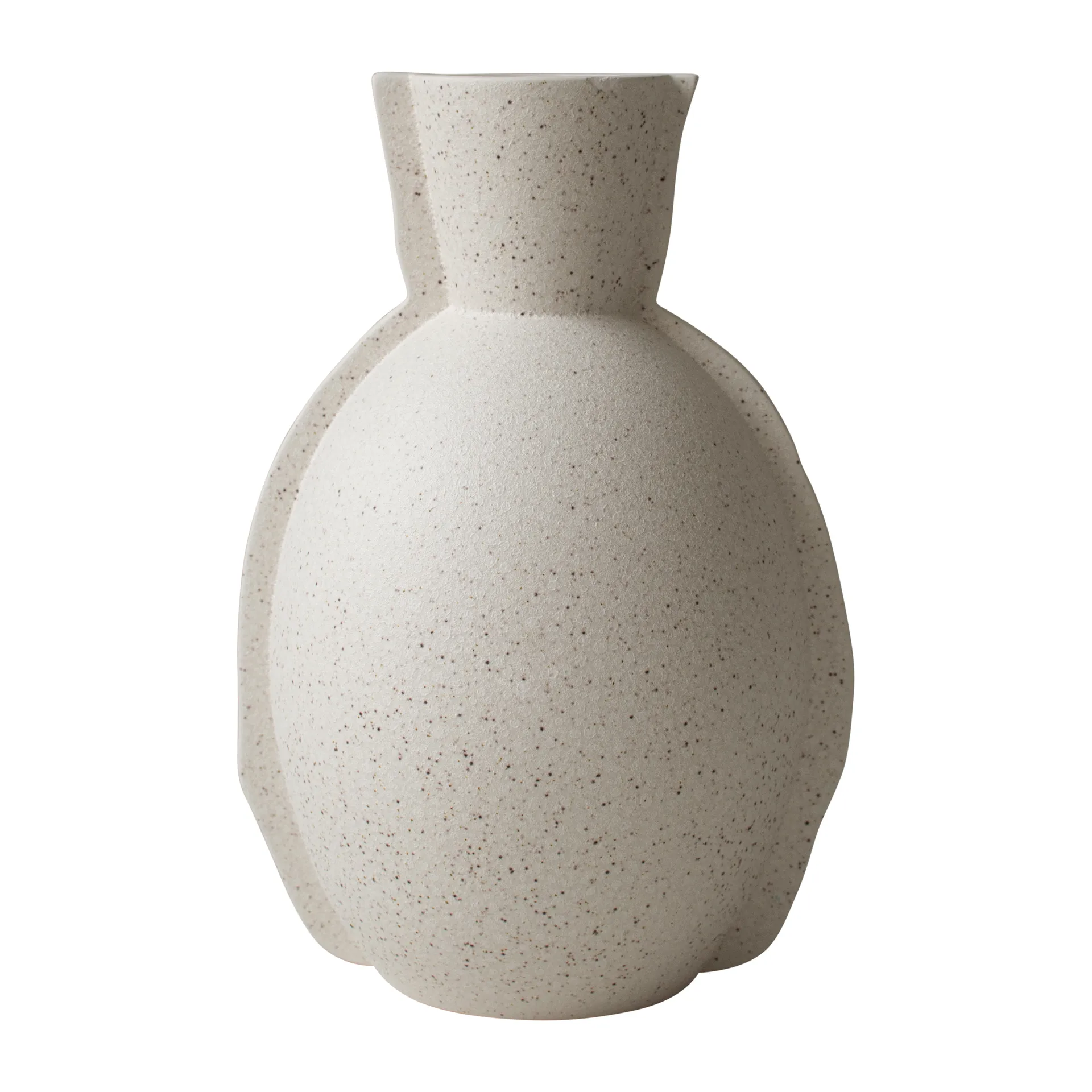 Vase Edge H30 cm, Creme dot DBKD