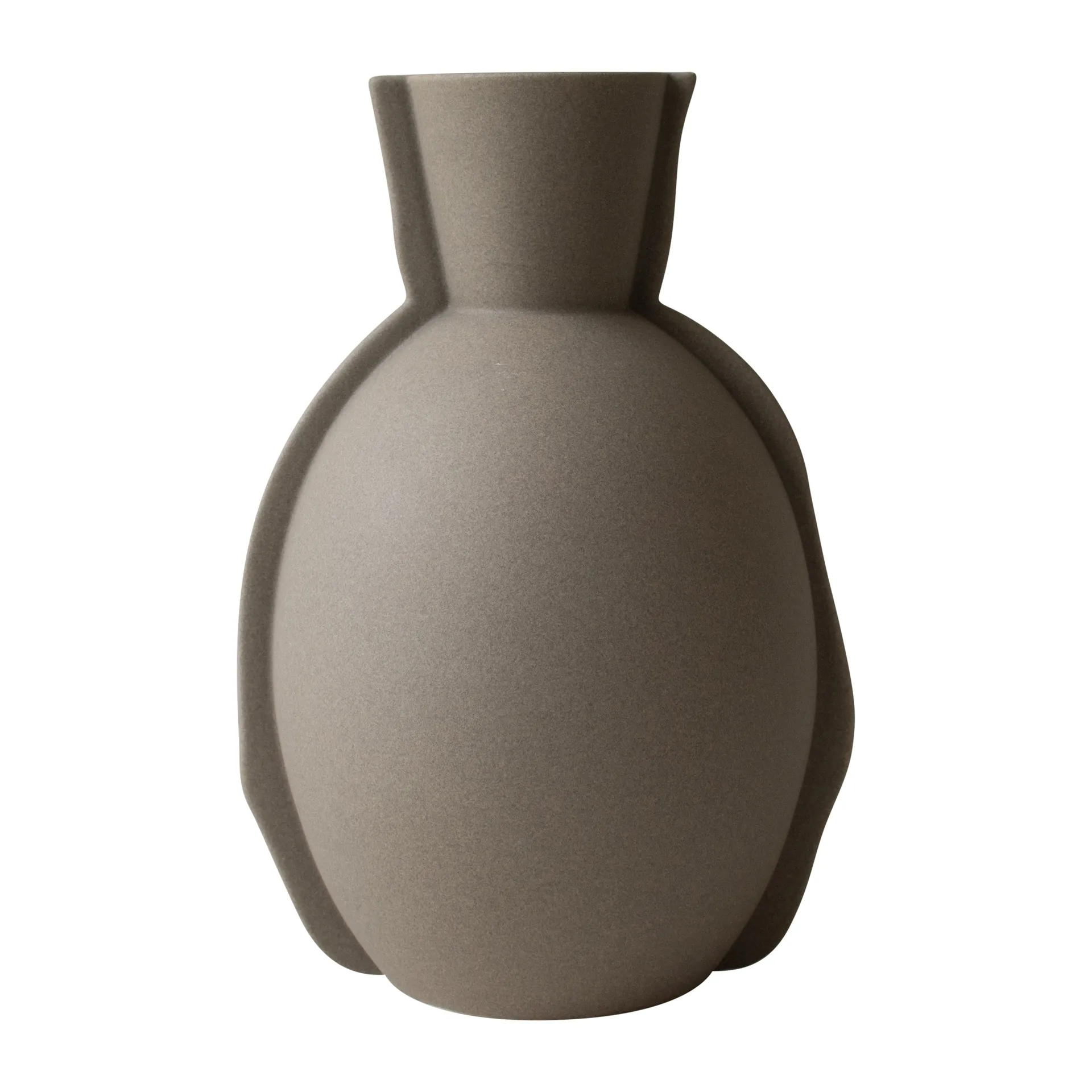 Vase Edge H30 cm, Taupe DBKD
