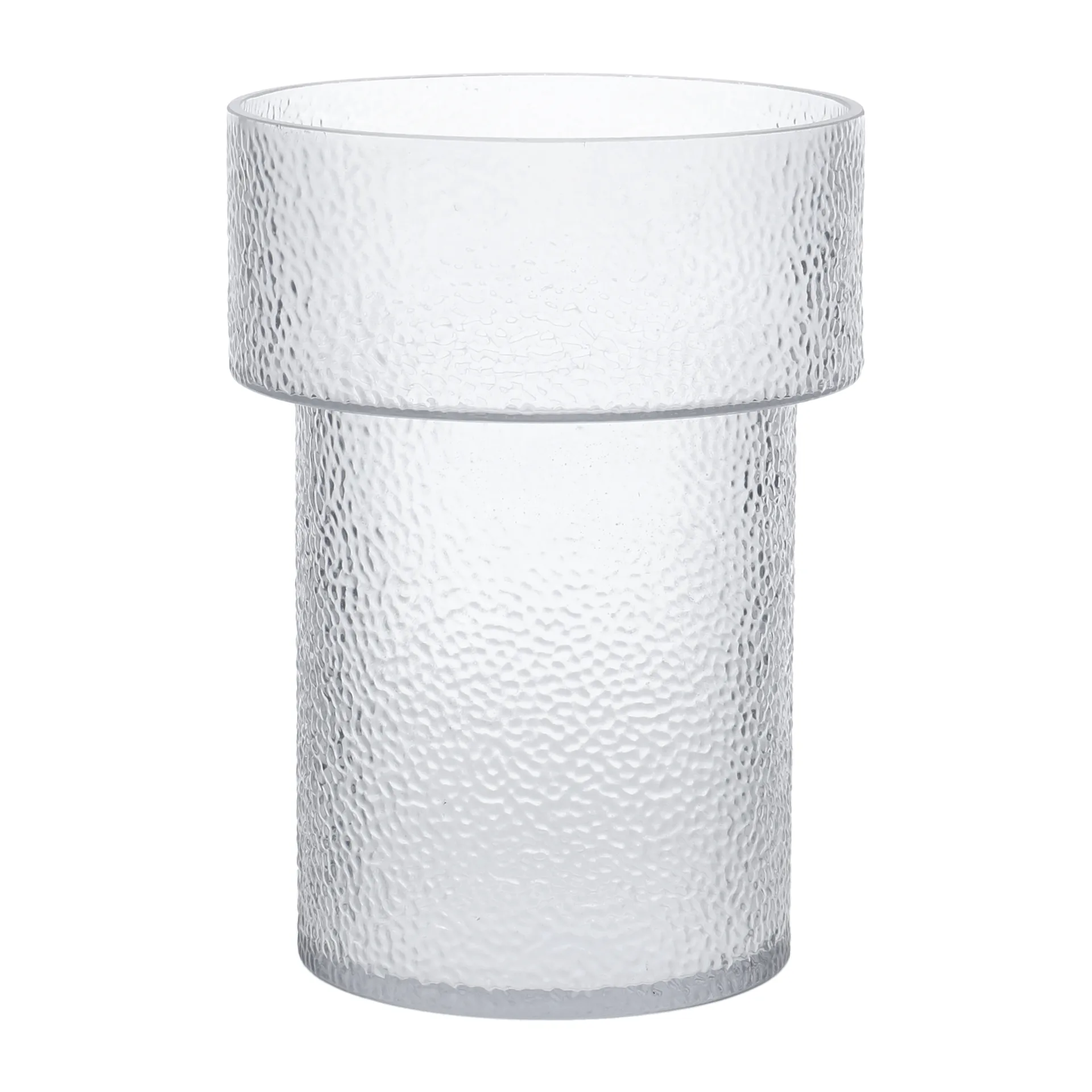 Vase en verre Keeper structuré, 30 cm DBKD