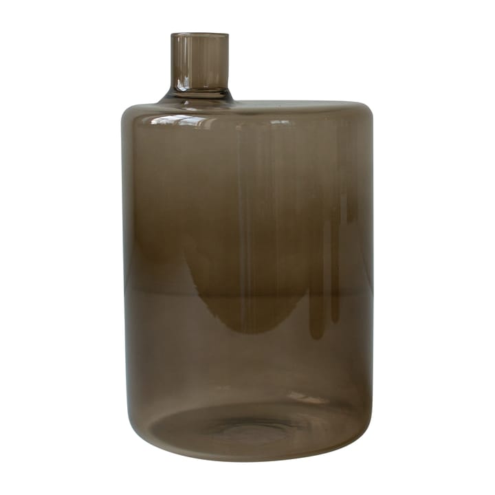 Vase en verre Pipe brown - XL - DBKD
