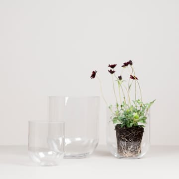 Vase en verre Simple moyen - Clear - DBKD