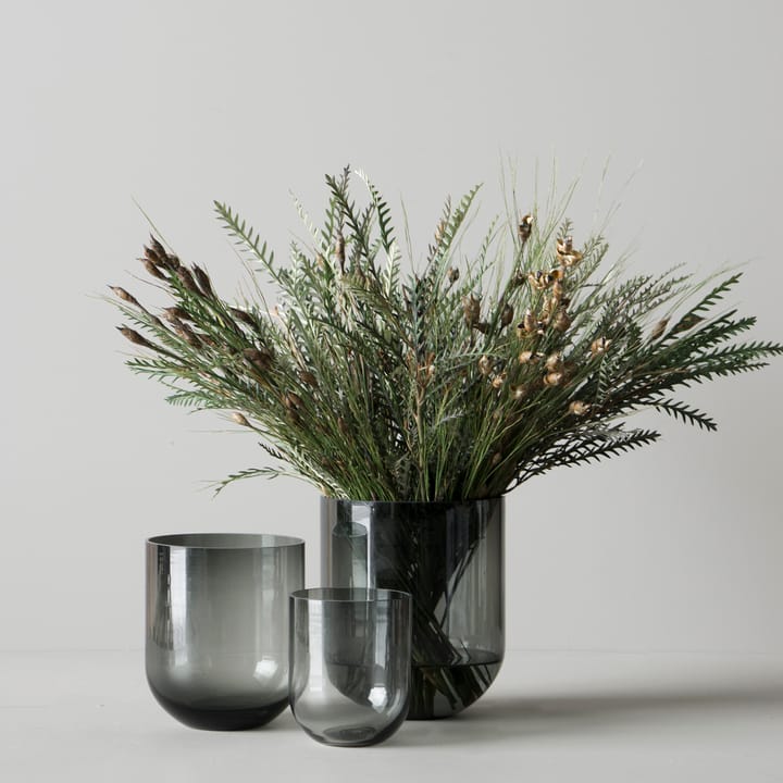 Vase en verre Simple moyen - Smoke - DBKD
