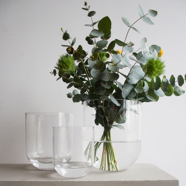 Vase en verre Simple petit - Clear - DBKD