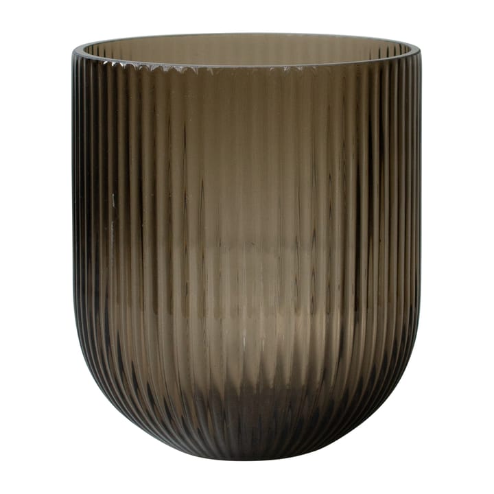 Vase en verre Simple Stripe brown - Medium - DBKD