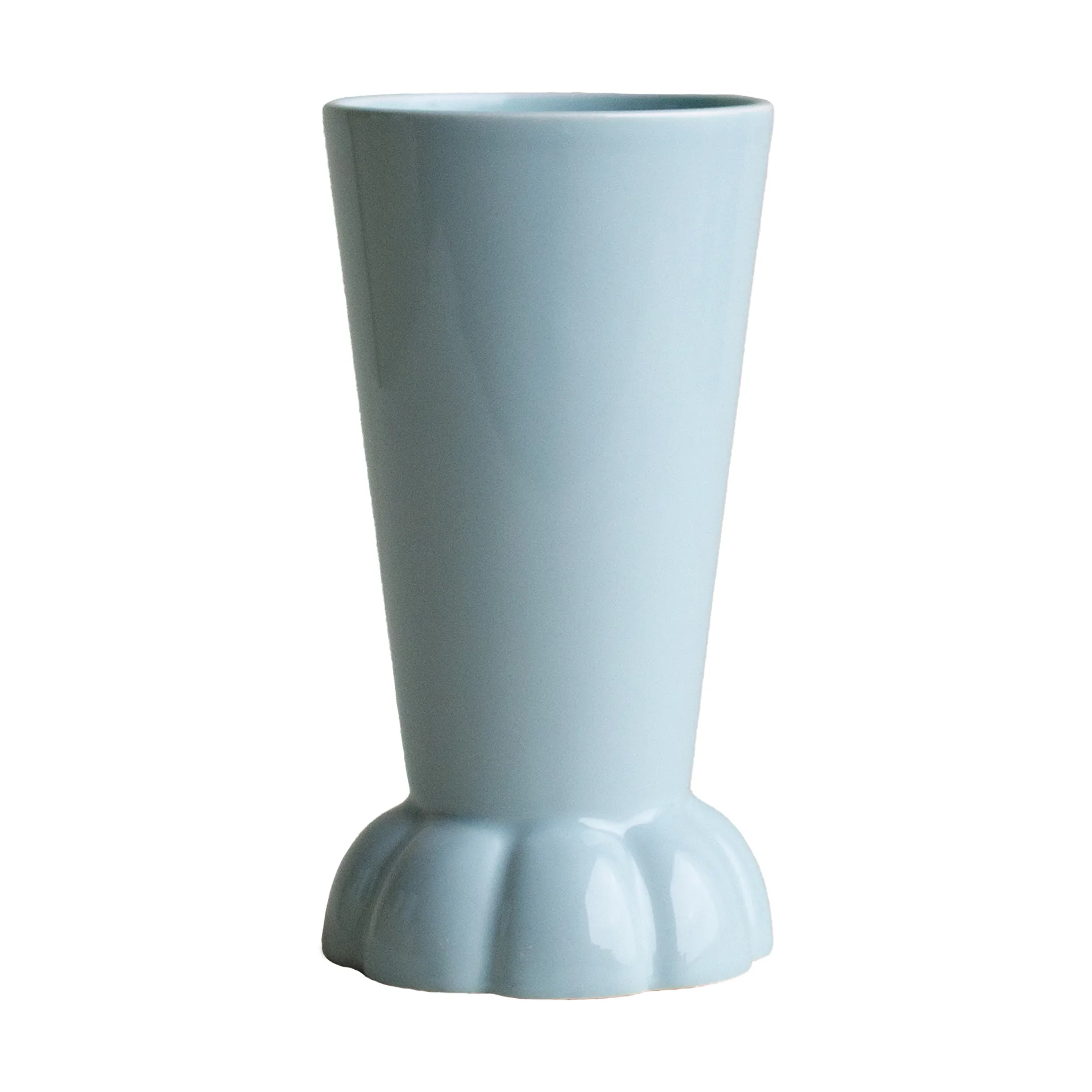 Vase Flora 22 cm, Bleu clair DBKD
