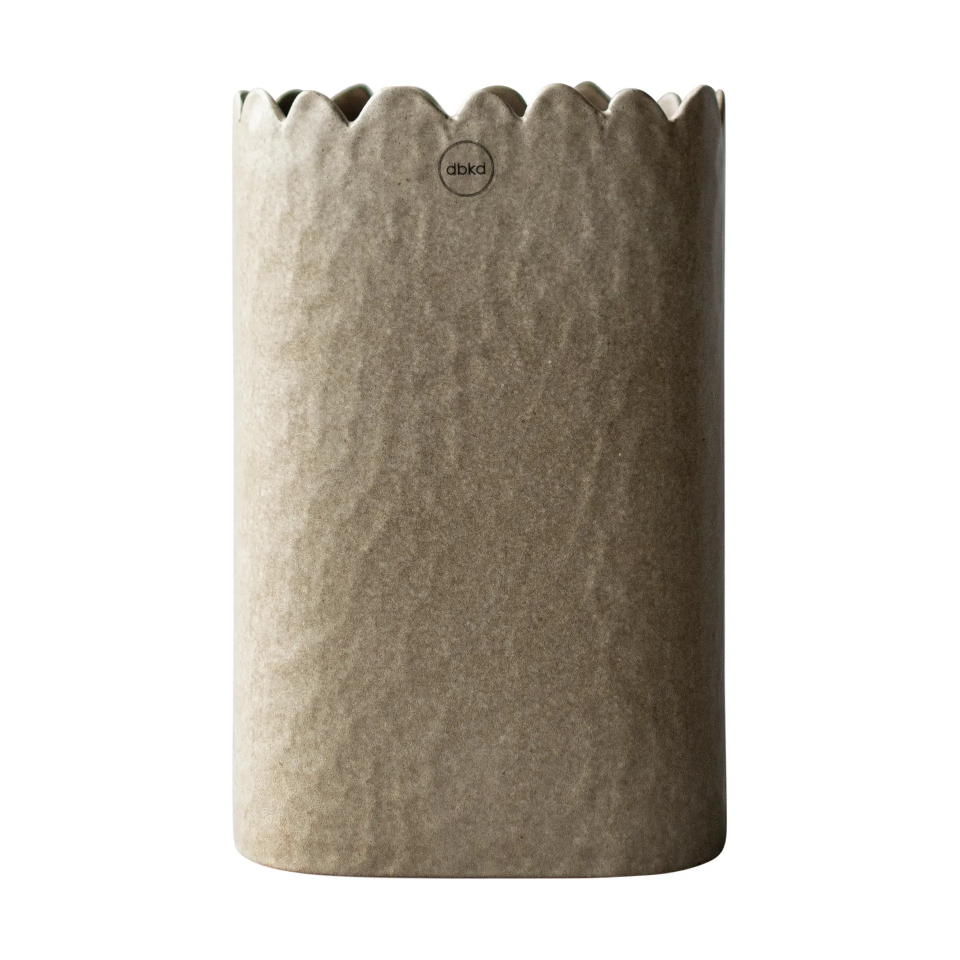 Vase Flowery 20 cm, Beige DBKD