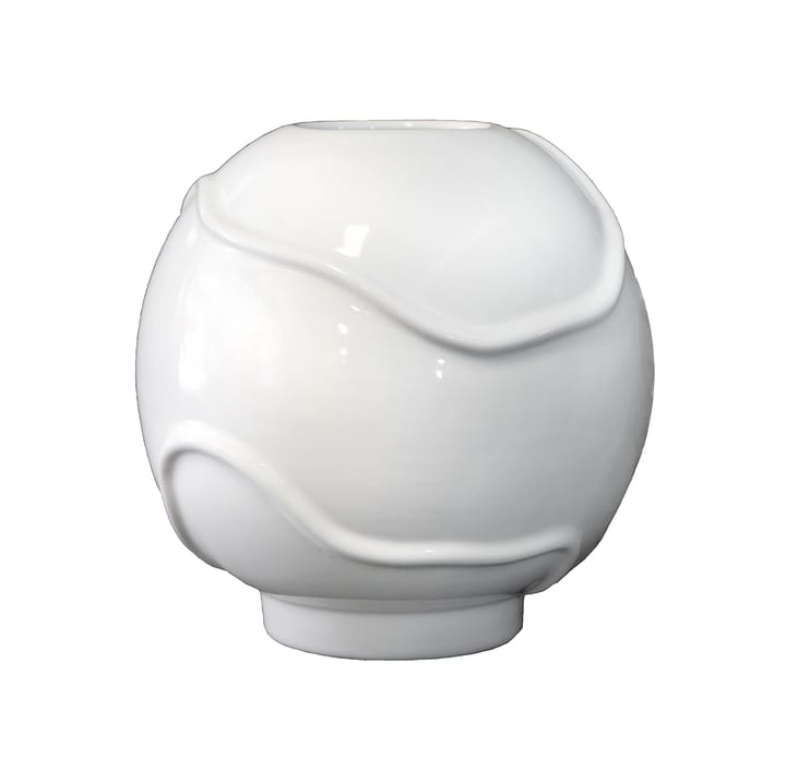 Vase Form Ø18 cm - Shiny white - DBKD
