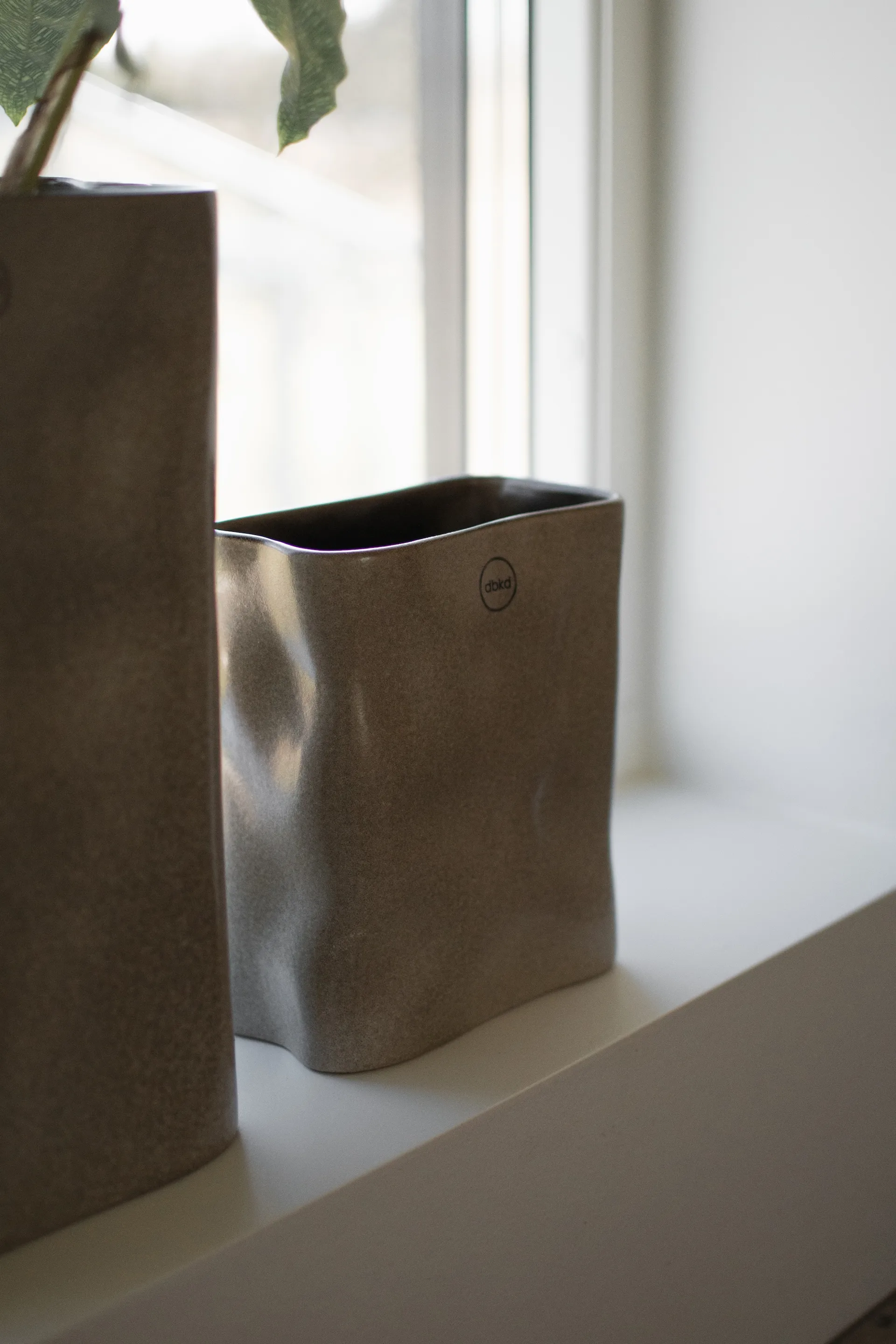 Vase Meadow H18 cm, Beige DBKD