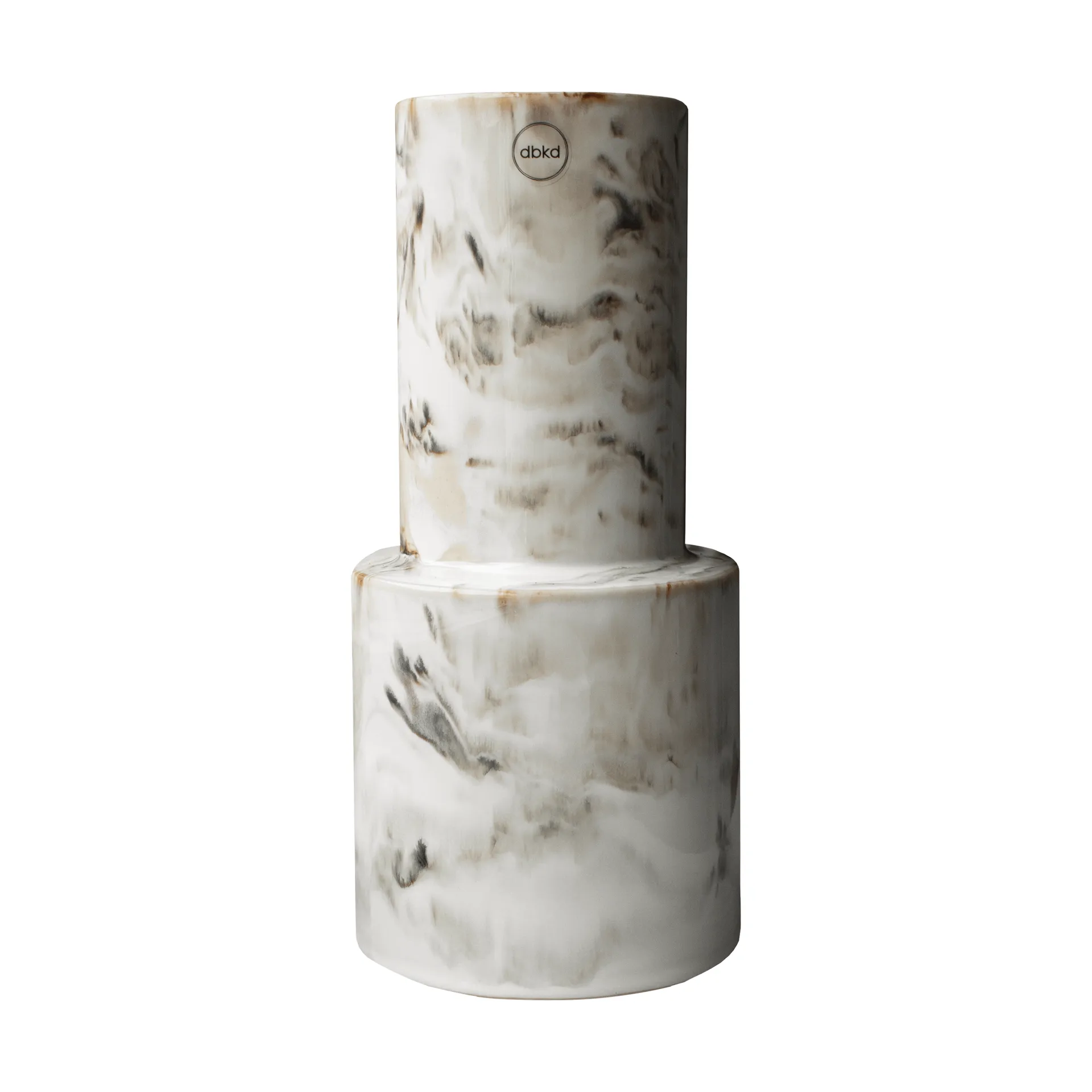 Vase Oblong, Shiny mole, large, 30 cm DBKD