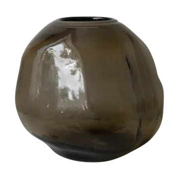 Vase Pebble - Brun, taille L Ø28 cm - DBKD