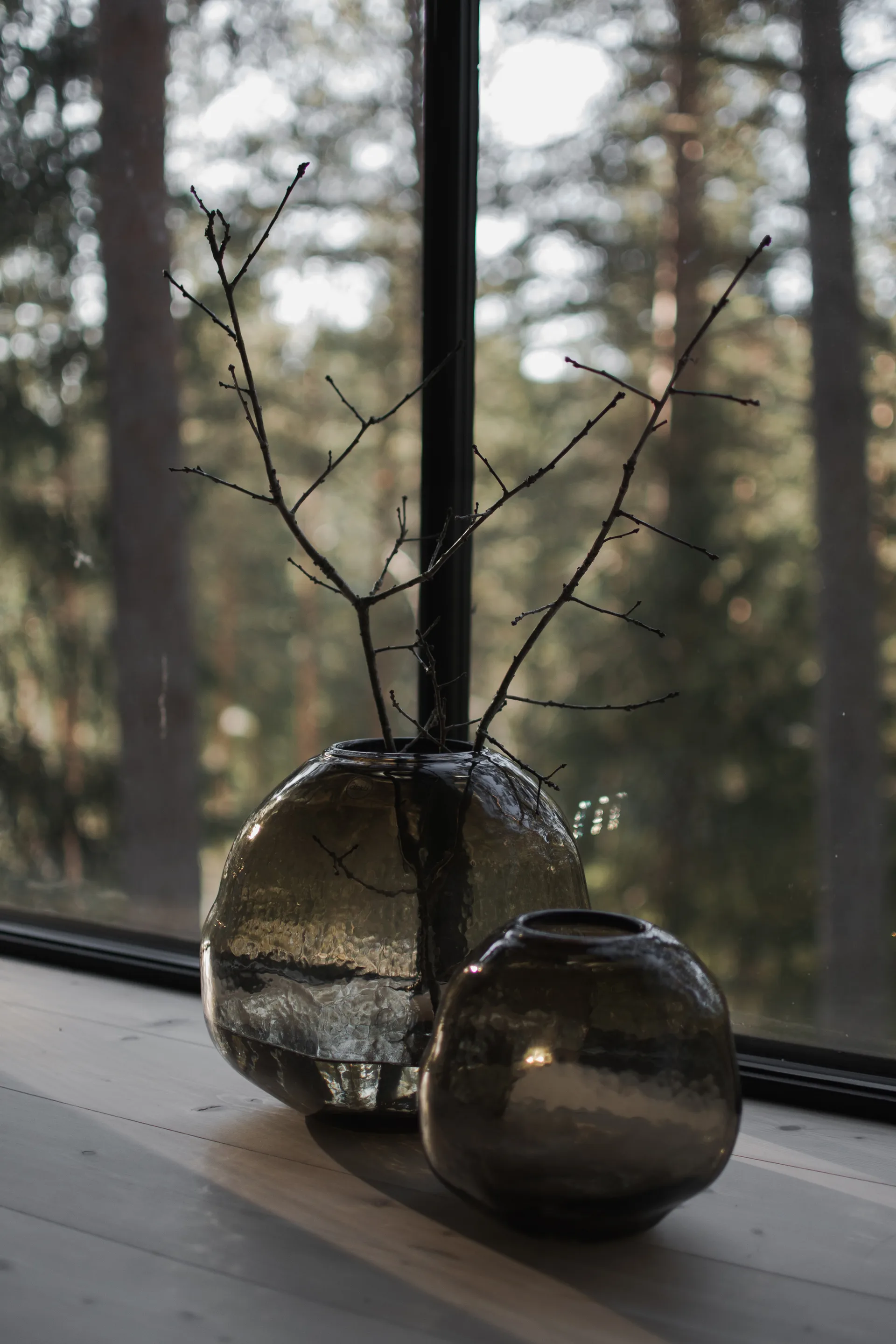 Vase Pebble, Brun, taille L Ø28 cm DBKD